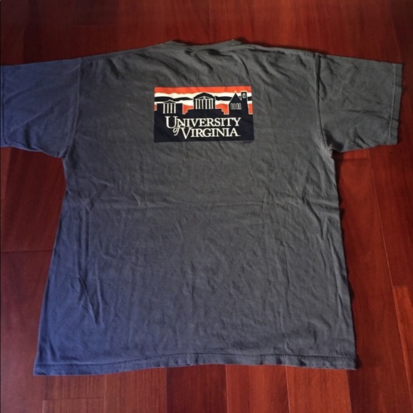UNIVERSITY OF VIRGINIA MENS TSHIRT TOP - Picture 5 of 6
